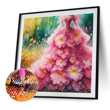 Load image into Gallery viewer, Diamond Painting - Full Round - Pink Flower Skirt (30*30CM)