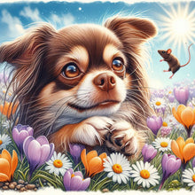 Load image into Gallery viewer, Diamond Painting - Full Round - Dog And Mouse (30*30CM)