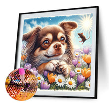 Load image into Gallery viewer, Diamond Painting - Full Round - Dog And Mouse (30*30CM)