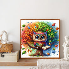 Load image into Gallery viewer, Diamond Painting - Full Round - Owl (30*30CM)