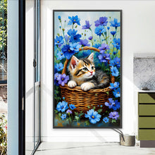Load image into Gallery viewer, Diamond Painting - Full Round - Cat (40*70CM)