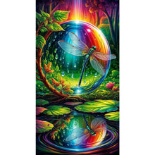 Load image into Gallery viewer, Diamond Painting - Full Round - Dragonfly (40*70CM)