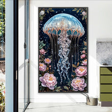 Load image into Gallery viewer, Diamond Painting - Full Round - Jellyfish (40*70CM)