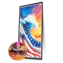 Load image into Gallery viewer, Diamond Painting - Full Round - Independence Day Waves (40*70CM)