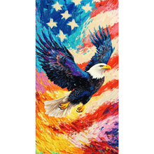 Load image into Gallery viewer, Diamond Painting - Full Round - Independence Day Eagle (40*70CM)