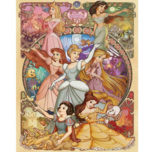 Load image into Gallery viewer, Diamond Painting - Full Round - Disney Princess (40*50CM)