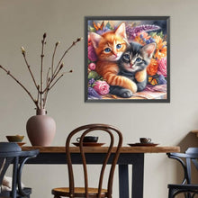 Load image into Gallery viewer, Diamond Painting - Full Round - Cat (40*40CM)