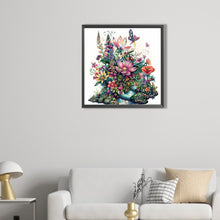 Load image into Gallery viewer, AB Diamond Painting - Full Square - Flower And Bird House (40*40CM)