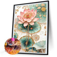 Load image into Gallery viewer, AB Diamond Painting - Full Square - Lotus (40*50CM)