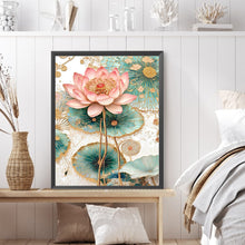 Load image into Gallery viewer, AB Diamond Painting - Full Square - Lotus (40*50CM)