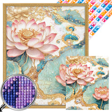 Load image into Gallery viewer, AB Diamond Painting - Full Square - Lotus (40*50CM)