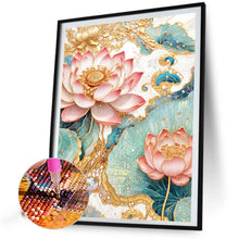Load image into Gallery viewer, AB Diamond Painting - Full Square - Lotus (40*50CM)