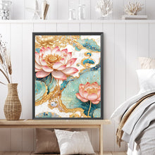 Load image into Gallery viewer, AB Diamond Painting - Full Square - Lotus (40*50CM)
