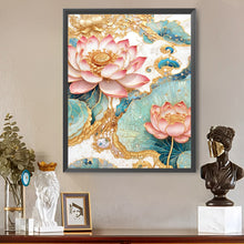 Load image into Gallery viewer, AB Diamond Painting - Full Square - Lotus (40*50CM)