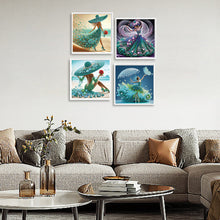 Load image into Gallery viewer, 4pcs Partial Special Diamond Painting Set - Beautiful Skirt Girl (30*30CM)