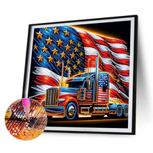 Load image into Gallery viewer, 4pcs Partial Special Diamond Painting Set - American Flag Independence Day (30*30CM)