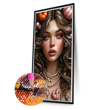 Load image into Gallery viewer, AB Diamond Painting - Full Round - Pumpkin Girl (40*70CM)