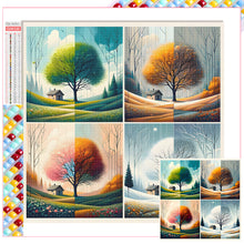 Load image into Gallery viewer, Diamond Painting - Full Square - Four Seasons (50*50CM)