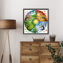 Load image into Gallery viewer, Diamond Painting - Full Square - Four Seasons (50*50CM)