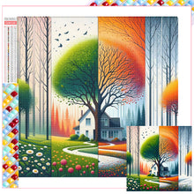 Load image into Gallery viewer, Diamond Painting - Full Square - Four Seasons (50*50CM)