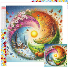 Load image into Gallery viewer, Diamond Painting - Full Square - Four Seasons (50*50CM)