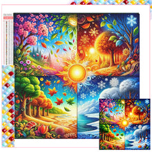 Load image into Gallery viewer, Diamond Painting - Full Square - Four Seasons (50*50CM)