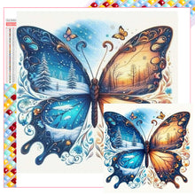 Load image into Gallery viewer, Diamond Painting - Full Square - Autumn And Winter Butterfly (40*40CM)