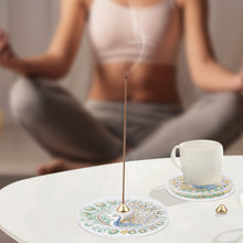 Load image into Gallery viewer, 2Pcs Acrylic Special Shaped Beautiful Pattern 5D DIY Diamond Art Incense Holder