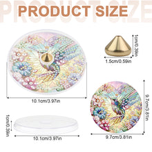 Load image into Gallery viewer, 2Pcs Acrylic Special Shaped Beautiful Pattern 5D DIY Diamond Art Incense Holder