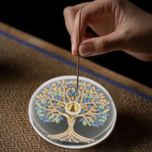 Load image into Gallery viewer, 2Pcs Acrylic Special Shaped Beautiful Pattern 5D DIY Diamond Art Incense Holder