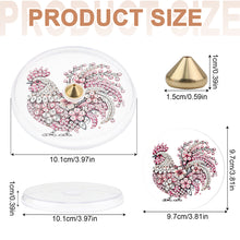 Load image into Gallery viewer, 2Pcs Acrylic Special Shaped Beautiful Pattern 5D DIY Diamond Art Incense Holder