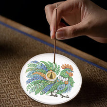 Load image into Gallery viewer, 2Pcs Acrylic Special Shaped Beautiful Pattern 5D DIY Diamond Art Incense Holder