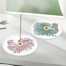 Load image into Gallery viewer, 2Pcs Acrylic Special Shaped Beautiful Pattern 5D DIY Diamond Art Incense Holder
