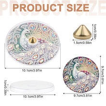 Load image into Gallery viewer, 2Pcs Acrylic Special Shaped Beautiful Pattern 5D DIY Diamond Art Incense Holder
