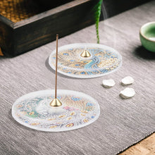 Load image into Gallery viewer, 2Pcs Acrylic Special Shaped Beautiful Pattern 5D DIY Diamond Art Incense Holder
