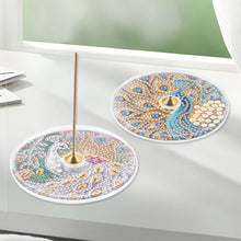 Load image into Gallery viewer, 2Pcs Acrylic Special Shaped Beautiful Pattern 5D DIY Diamond Art Incense Holder