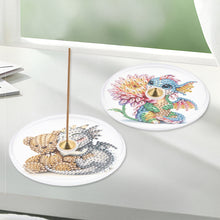 Load image into Gallery viewer, 2Pcs Acrylic Special Shaped Beautiful Pattern 5D DIY Diamond Art Incense Holder