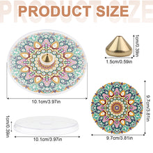 Load image into Gallery viewer, 2Pcs Acrylic Special Shaped Beautiful Pattern 5D DIY Diamond Art Incense Holder