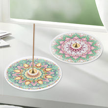 Load image into Gallery viewer, 2Pcs Acrylic Special Shaped Beautiful Pattern 5D DIY Diamond Art Incense Holder