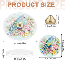Load image into Gallery viewer, 2Pcs Acrylic Special Shaped Beautiful Pattern 5D DIY Diamond Art Incense Holder