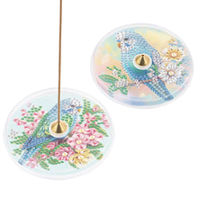 Load image into Gallery viewer, 2Pcs Acrylic Special Shaped Beautiful Pattern 5D DIY Diamond Art Incense Holder