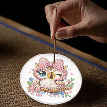 Load image into Gallery viewer, 2Pcs Acrylic Special Shaped Beautiful Pattern 5D DIY Diamond Art Incense Holder