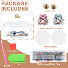 Load image into Gallery viewer, 2Pcs Acrylic Special Shaped Beautiful Pattern 5D DIY Diamond Art Incense Holder