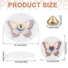 Load image into Gallery viewer, 2Pcs Acrylic Special Shaped Beautiful Pattern 5D DIY Diamond Art Incense Holder