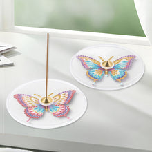 Load image into Gallery viewer, 2Pcs Acrylic Special Shaped Beautiful Pattern 5D DIY Diamond Art Incense Holder