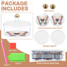 Load image into Gallery viewer, 2Pcs Acrylic Special Shaped Beautiful Pattern 5D DIY Diamond Art Incense Holder