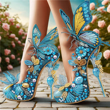 Load image into Gallery viewer, Diamond Painting - Partial Special Shaped - Exquisite High Heels (30*30CM)