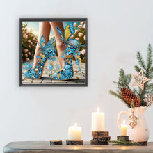 Load image into Gallery viewer, Diamond Painting - Partial Special Shaped - Exquisite High Heels (30*30CM)