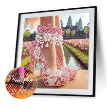 Load image into Gallery viewer, Diamond Painting - Partial Special Shaped - Exquisite High Heels (30*30CM)