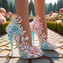 Load image into Gallery viewer, Diamond Painting - Partial Special Shaped - Exquisite High Heels (30*30CM)